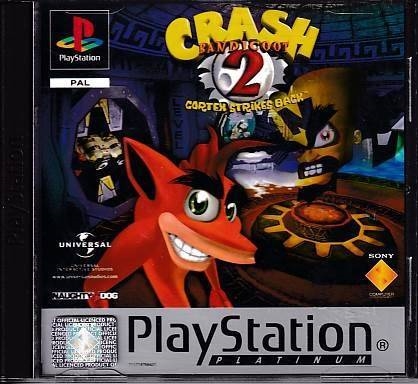 Crash Bandicoot 2 Cortex Strikes Back - PS1 Platinum (B Grade) (Genbrug)